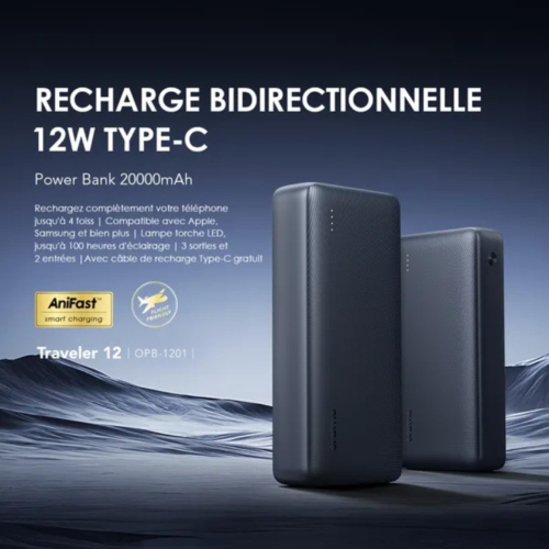 34 powerbank oraimo 20,000mAh